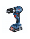 bosch powertools Bosch Cordless Impact Drill GSB 18V-45 Professional, 18V (blue/Kolor: CZARNY, 2x Li-Ion battery 2.0Ah, in L-BOXX) - nr 13