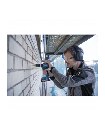 bosch powertools Bosch Cordless Impact Drill GSB 18V-45 Professional, 18V (blue/Kolor: CZARNY, 2x Li-Ion battery 2.0Ah, in L-BOXX)