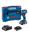 bosch powertools Bosch Cordless Impact Drill GSB 18V-45 Professional, 18V (blue/Kolor: CZARNY, 2x Li-Ion battery 2.0Ah, in L-BOXX) - nr 7