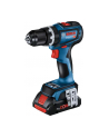 bosch powertools Bosch Cordless Impact Drill GSB 18V-90 C Professional, 18V (blue/Kolor: CZARNY, 2x Li-Ion battery 4.0Ah, in L-BOXX) - nr 8