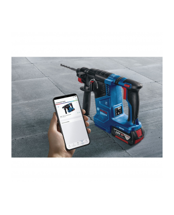bosch powertools Bosch Cordless Hammer Drill GBH 18V-24 C Professional solo, 18V (blue/Kolor: CZARNY, without battery and charger, with Bluetooth, in L-BOXX)