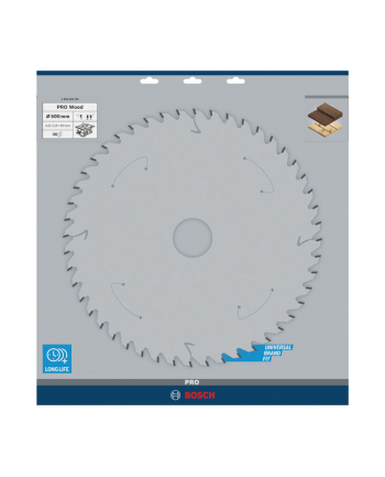 bosch powertools Bosch Circular saw blade Construct Wood, 500mm