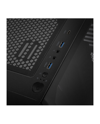 Seasonic ARCH Q503 + CONNECT DGC-750, tower case (Kolor: CZARNY, tempered glass)