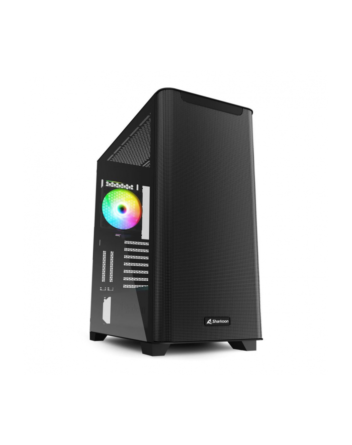 Sharkoon M30 RGB, tower case (Kolor: CZARNY, tempered glass) główny