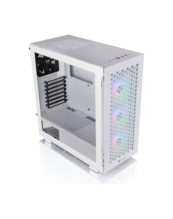 Thermaltake V350 TG ARGB Air Snow White, tower case (Kolor: BIAŁY, tempered glass) główny