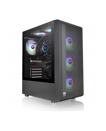 Thermaltake S200 TG ARGB, tower housing (Kolor: CZARNY, tempered glass)