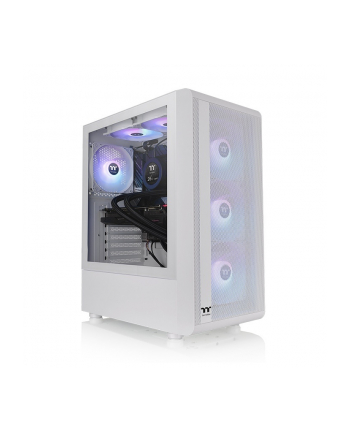 Thermaltake S200 TG ARGB Snow, tower case (Kolor: BIAŁY, tempered glass)