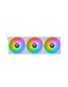 Thermaltake SWAFAN EX12 RGB PC Cooling Fan White TT Premium Edition, case fan (Kolor: BIAŁY, pack of 3, incl. controller) - nr 2