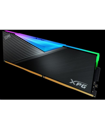 ADATA DDR5 32GB - 6000 - CL - 38 - Dual-Kit - , AX5U6000C3016G-DCLARBK, Lancer RGB, XMP, Kolor: CZARNY