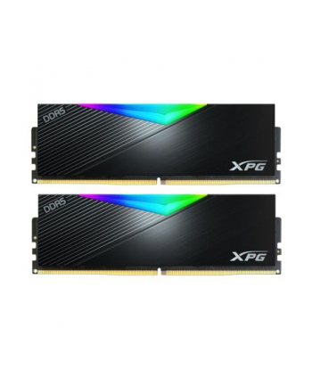 ADATA DDR5 64GB - 6000 - CL - 38 - Dual-Kit - , AX5U6000C3032G-DCLARBK, Lancer RGB, XMP, Kolor: CZARNY