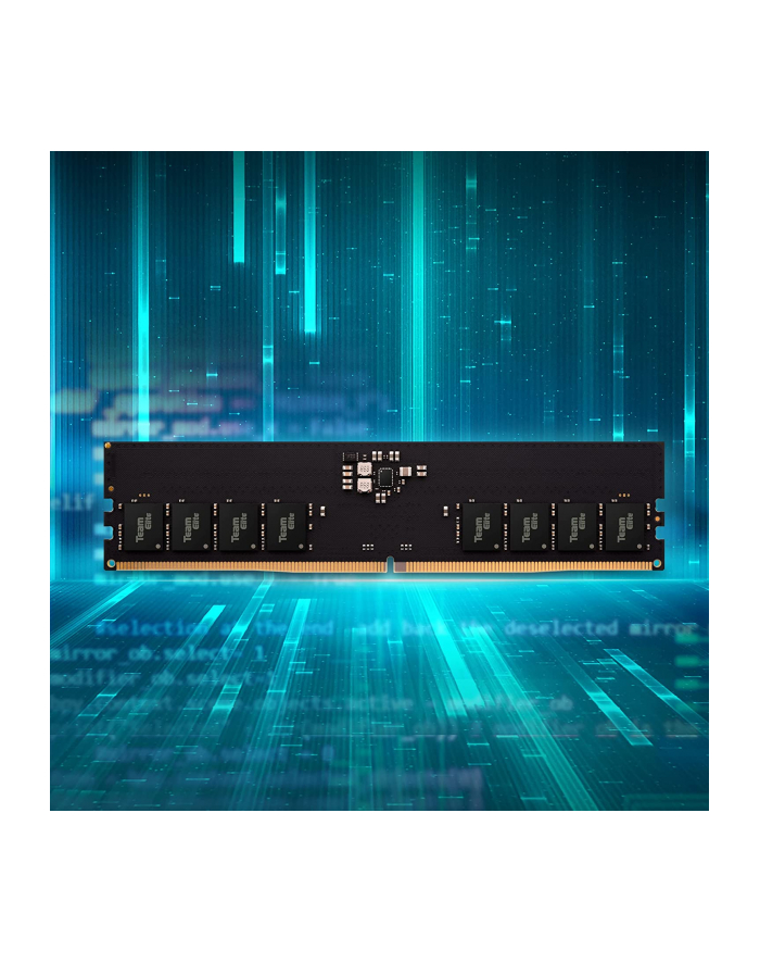 Team Group DDR5 16GB - 5600 - CL - 46 - Single-Kit -  DIMM -TED516G5600C4601, Elite, XMP, Kolor: CZARNY główny