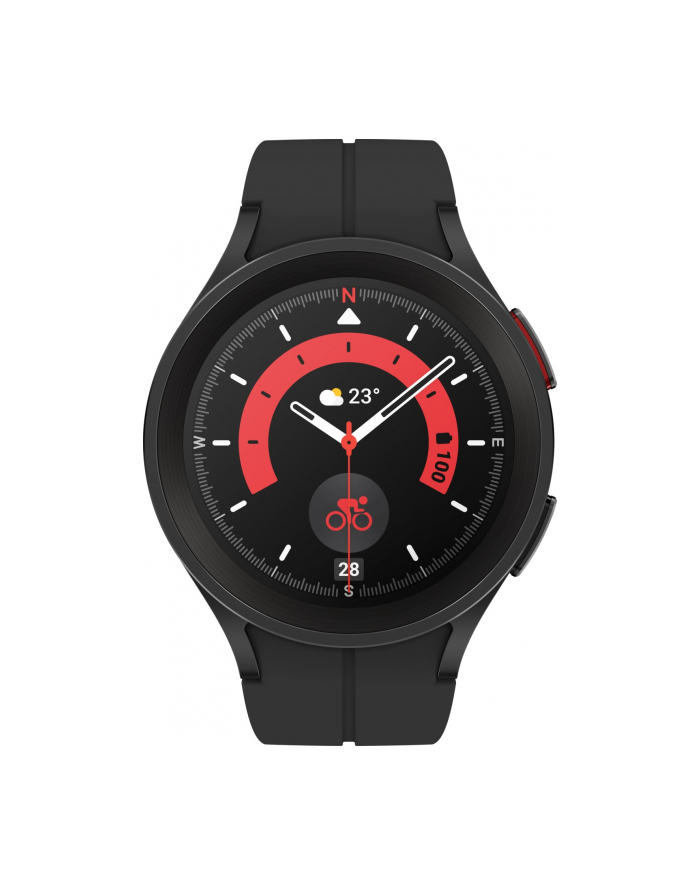 SAMSUNG Galaxy Watch5 Pro (R925), Smartwatch (Kolor: CZARNY, 45 mm, LTE) główny