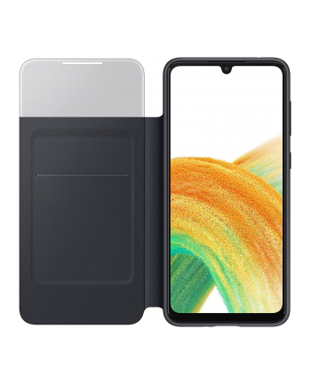 SAMSUNG S View Wallet Cover, mobile phone case (Kolor: CZARNY, Samsung Galaxy A33 5G)