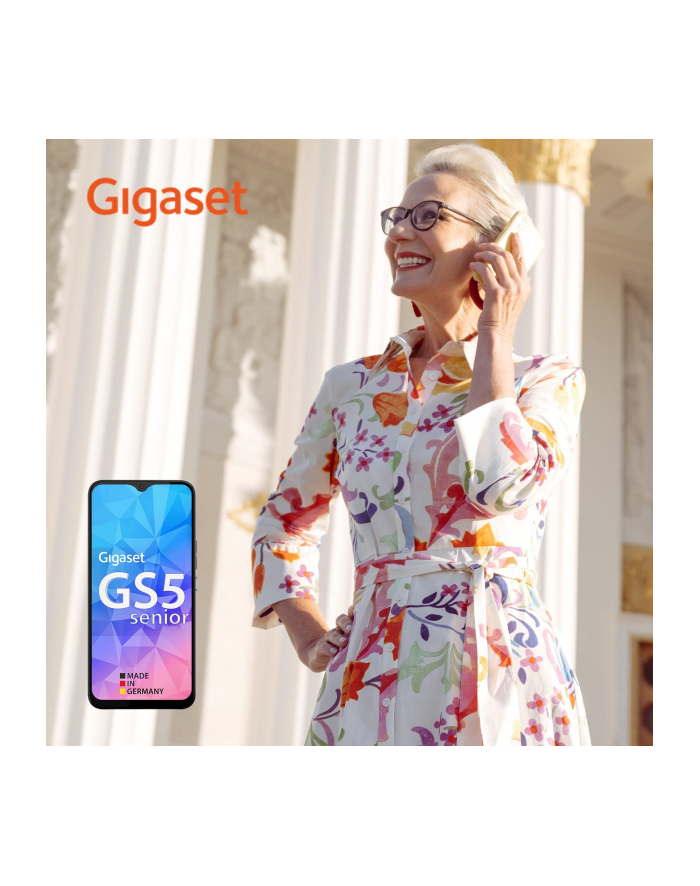 Gigaset GS5 Senior 64GB, Cell Phone (Black, System Android 12, 4GB) główny