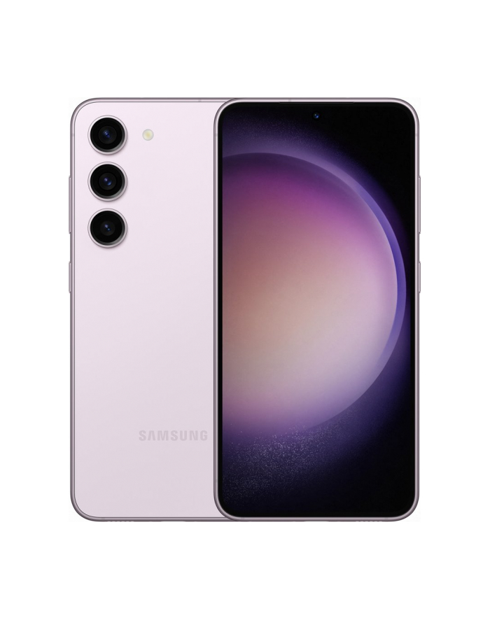 SAMSUNG Galaxy S23 128GB, Cell Phone (Lavender, System Android 13, 8GB) główny