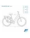 fischer die fahrradmarke FISCHER E-Bike CITA ER 1804 (2022) - (Kolor: BIAŁY, 48cm frame, 28) - nr 3