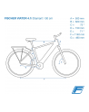 fischer die fahrradmarke FISCHER bicycle Viator 4.1i men (2022), Pedelec (Kolor: CZARNY (matt), 50 cm frame, 28'') - nr 3