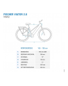 fischer die fahrradmarke FISCHER bicycle Viator 2.0 women (2022), Pedelec (anthracite, 282, 44 cm frame) - nr 3