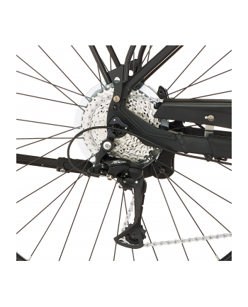 fischer die fahrradmarke FISCHER bicycle Viator 4.2i men (2023), Pedelec (Kolor: CZARNY, 28cm, 55 cm frame)