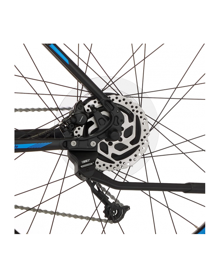 fischer die fahrradmarke FISCHER Bicycle Montis 2.1 (2023), Pedelec (Kolor: CZARNY/blue, 27.5 cm, 48 cm frame) główny