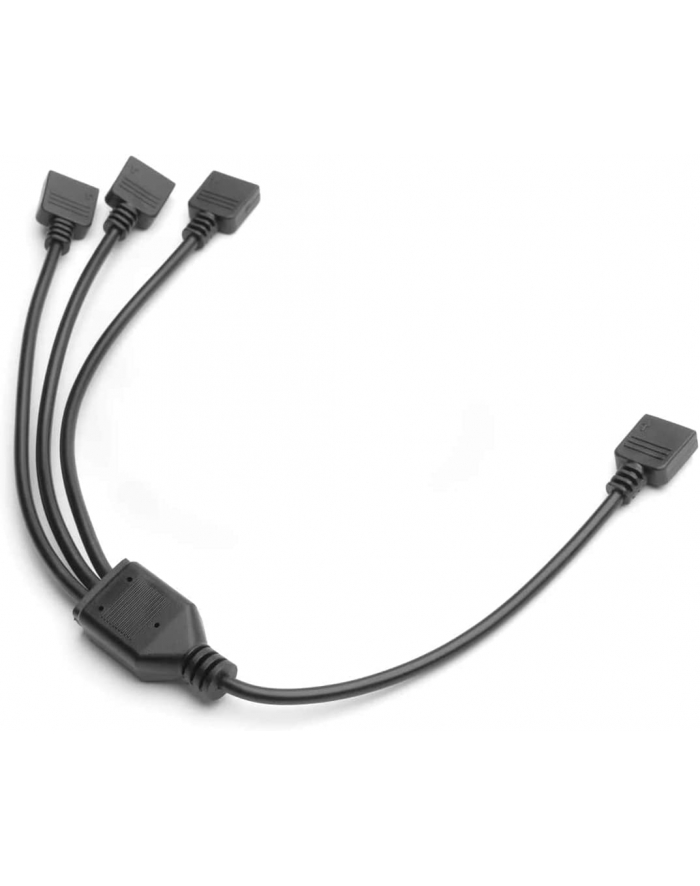 EKWB EK-Loop D-RGB 3-Way Splitter Cable, Y-cable (Kolor: CZARNY, 300mm +/- 5mm) główny