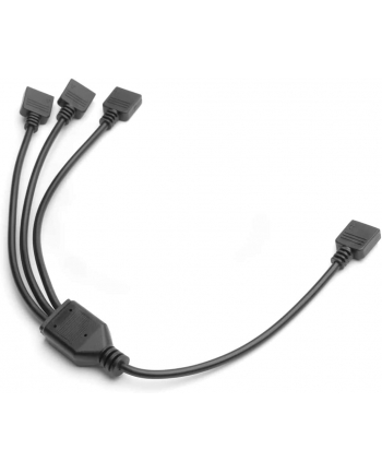 EKWB EK-Loop D-RGB 3-Way Splitter Cable, Y-cable (Kolor: CZARNY, 300mm +/- 5mm)