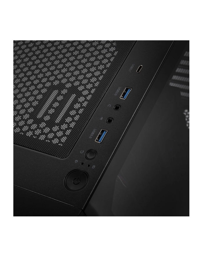 Seasonic ARCH Q503 + CONNECT DGC-650, tower case (Kolor: CZARNY, tempered glass) główny