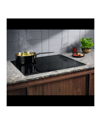 Płyta ceramiczna Electrolux EHF6547FXK (4 pola grzejne; kolor czarny)