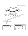 Płyta ceramiczna Electrolux EHF6547FXK (4 pola grzejne; kolor czarny) - nr 2