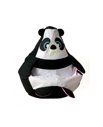 go gift Pufa worek sako PANDA czarny-biały L 105x80