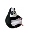 go gift Pufa worek sako PANDA czarny-biały L 105x80 - nr 7