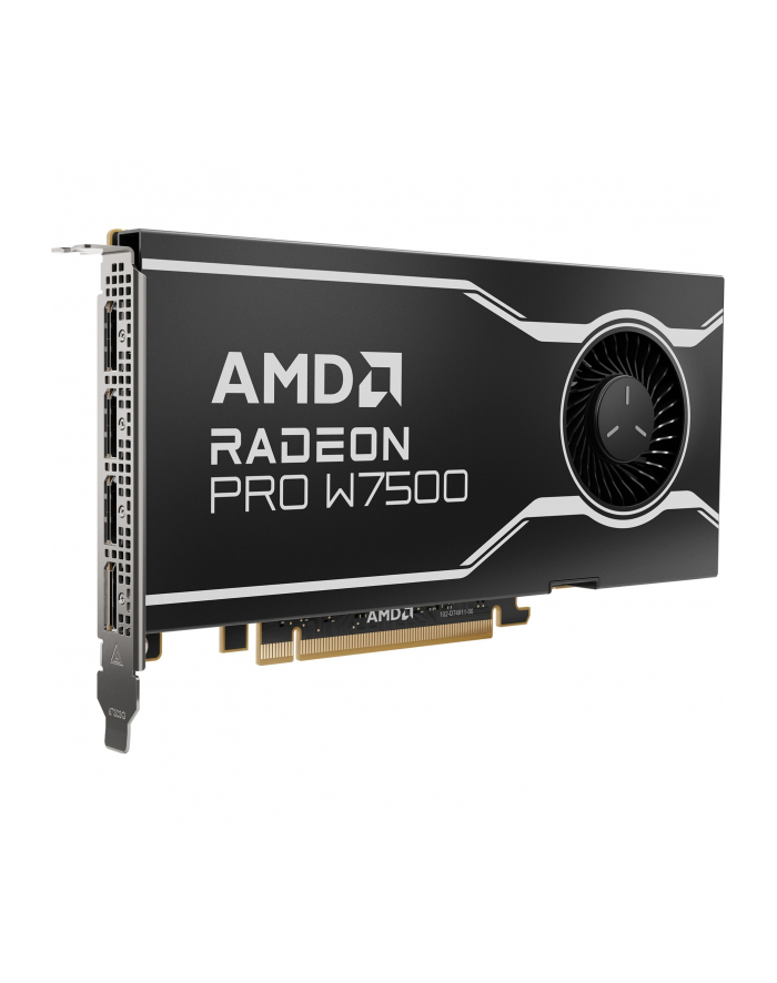 Karta graficzna AMD Radeon Pro W7500 8GB GDDR6, 4x DisplayPort 21, 70W, PCI Gen4 x8 główny