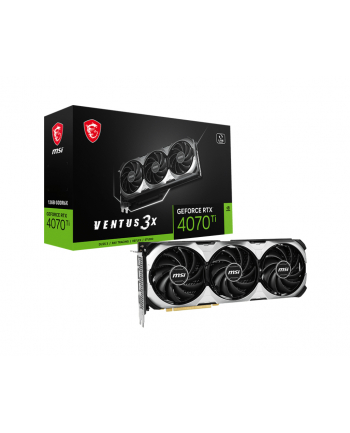 Karta graficzna MSI GeForce RTX 4070 Ti VENTUS 3X E 12GB OC