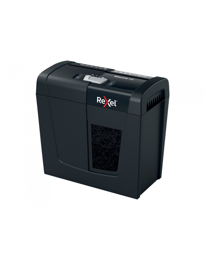 Niszczarka Rexel  Secure X6, (P-4), 6 kartek, 10 l kosz główny
