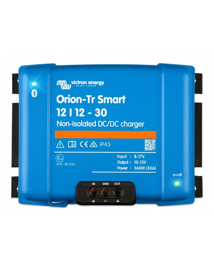 Victron Energy Ładowarka akumulatora Orion-Tr Smart 12/12-30A NonIsolated DC-DC charger główny