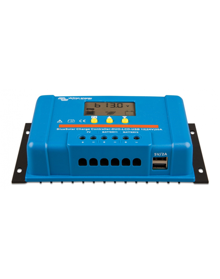 Victron Energy Regulator PWM DUO LCD'amp;USB 12/24V-20A główny