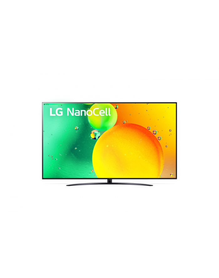 Telewizor 75''; LG 75NANO763QA (4K UHD HDR DVB-T2/HEVC SmartTV) główny