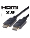 Premiumcord HDMI 2.0 High Speed + Ethernet kabel, zlacené konektory, 1m (PRC) - nr 1