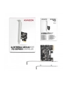 axagon PCES-SJ2 Kontroler PCIe 2x wewnętrzny port SATA 6G, chipset JMB582 SP ' LP - nr 21