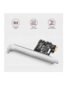 axagon PCES-SJ2 Kontroler PCIe 2x wewnętrzny port SATA 6G, chipset JMB582 SP ' LP - nr 8