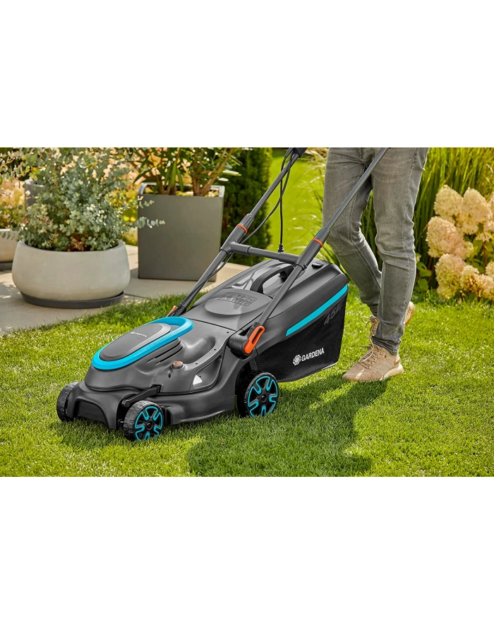 GARD-ENA PowerMax 37/1800 G2 Electric Lawn Mower (Kolor: CZARNY/grey, 1,800 watts) główny