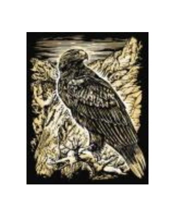 sequin art Artfoil Gold Eagle 1015