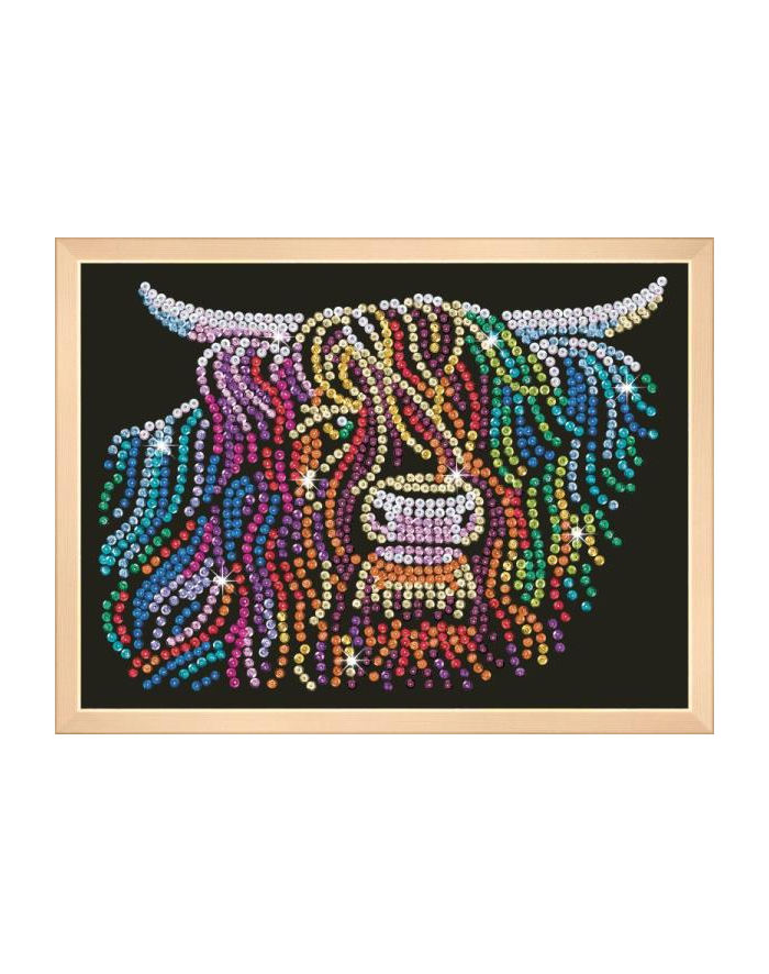 Sequin Art Blue Highland Cow 2219 główny