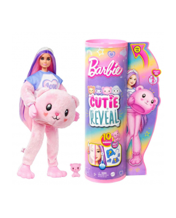 Lalka Barbie Cutie Reveal Miś Seria Słodkie stylizacje HKR04 MATTEL