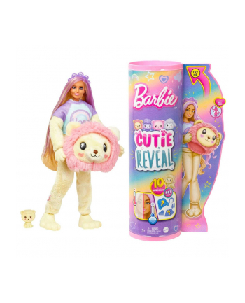 Lalka Barbie Cutie Reveal Lew Seria Słodkie stylizacje HKR06 MATTEL