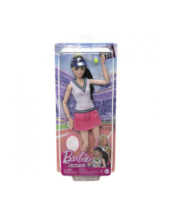 Lalka Barbie Made to Move Tenisistka HKT73 MATTEL