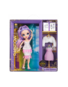 mga entertainment MGA Rainbow High Fantastic Fashion Lalka Violet Willow - Purple p3 587385 - nr 1