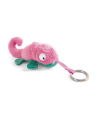 NICI 48962 Brelok pluszowy na klucze kameleon Candymon 8cm różowy GREEN - nr 1