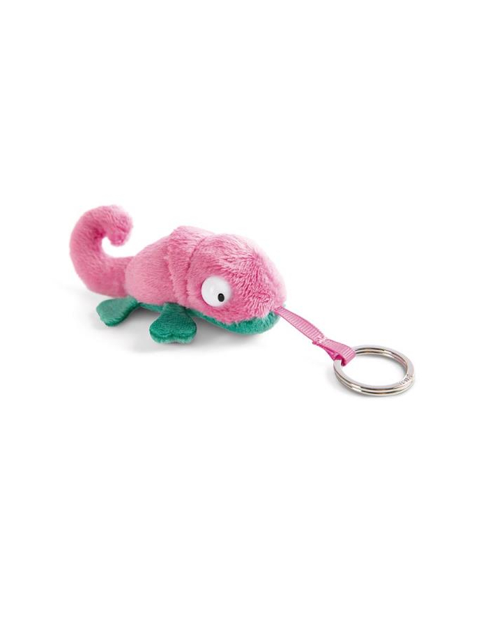 NICI 48962 Brelok pluszowy na klucze kameleon Candymon 8cm różowy GREEN główny