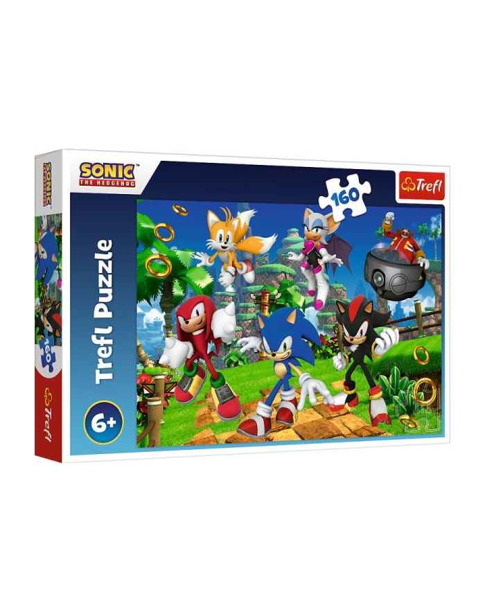 Puzzle 160el Sonic i przyjaciele / SEGA Sonic The Headgehod 15421 Trefl główny